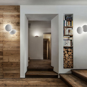 Puzzle Double Round Wall / Ceiling Light