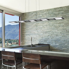 Quadra Up and Down Linear Suspension by Blackjack Lighting Quadra Up and Down Linear Suspension by Blackjack Lighting