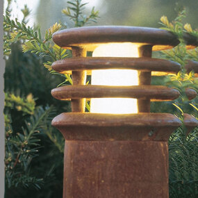 Rusty Outdoor Bollard