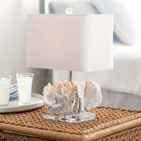 Caribbean Coral Table Lamp