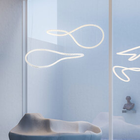 Squiggle Infinity Chandelier