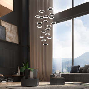 Royyo Circular Multi Light Pendant