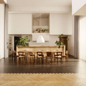 S-Table Extendable Dining Table by Gubi