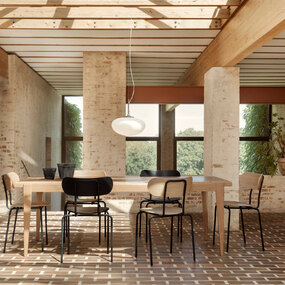 S-Table Extendable Dining Table by Gubi