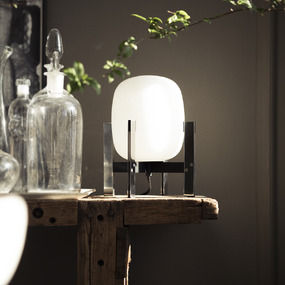 Cesta Metallic Table Lamp by Santa & Cole by Santa & Cole