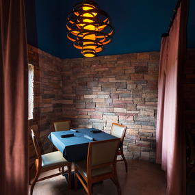 Vertigo Pendant  by Corbett Lighting<br />The Saddle Room