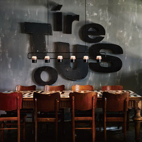 Ling Linear Pendant by Seed Design