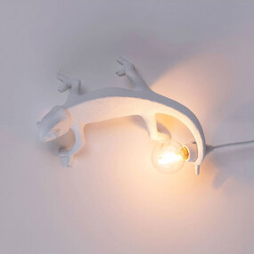 Chameleon Plug in Wall Sconce with USB Port