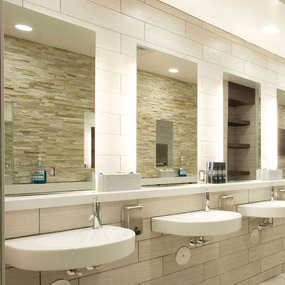 Serenity Lighted Mirror by Electric Mirror