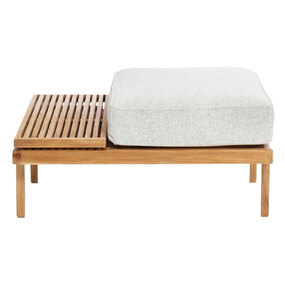 Rib Outdoor Ottoman Top Tray