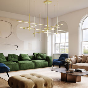 Labyrinth Intersections Chandelier