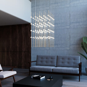 Constellation Cosmic Cube Pendant by SONNEMAN - A Way of Light
