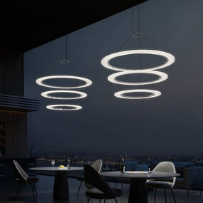 Arctic Multi-Tier Ring Pendant by SONNEMAN - A Way of Light