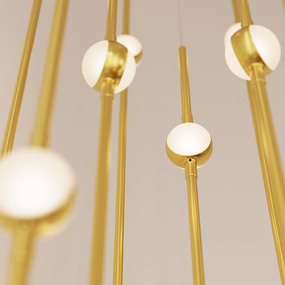 Constellation Aries Round Multi-Light Chandelier