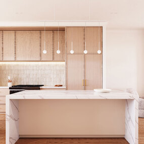 Suspenders 2-Tier Suspension with Domed Ball Luminaires