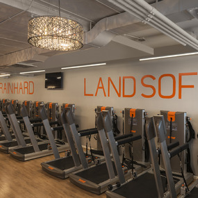 Cirrus Float Suspension by Edge Lighting<br />Sproing Sport | Chicago