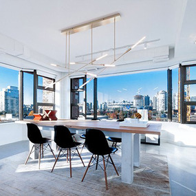 Sorenthia Quad Chandelier by Studio Dunn by Studio Dunn