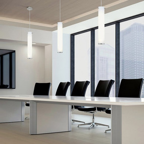 Regis Integrated LED Pendant by Stone Lighting