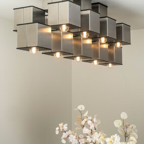 Tetra XVI Ceiling Semi Flush Light
