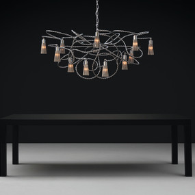 Sultans of Swing Oval Chandelier