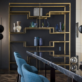 Superluna Floor Lamp by Oluce by Oluce Srl