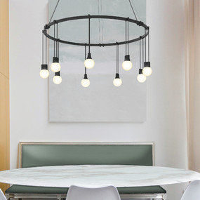 Suspenders Ring Pendant with Balls by SONNEMAN - A Way of Light