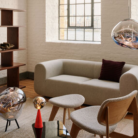Melt Dichroic Portable Floor / Hanging Lamp by Tom Dixon