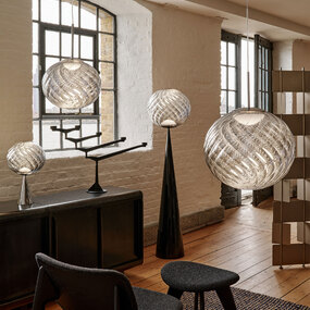 Whirl Cone Floor Lamp
