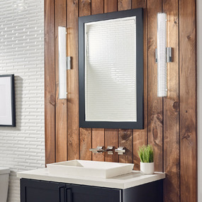 Zuka Bathroom Vanity Light - Overstock - Discontinued