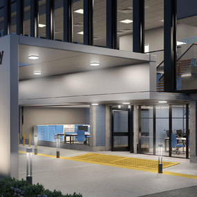 Turbo 15W 12V Outdoor Bollard Light by Visual Comfort Architectural