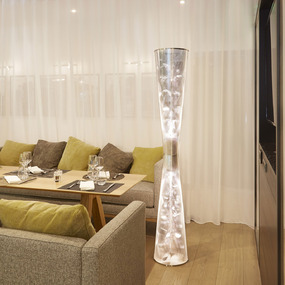 Floral Floor Lamp by Thierry Vide by Vide Creation Paris