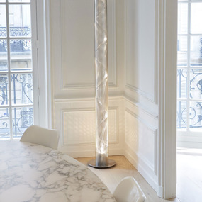 Spiral Column Floor Lamp by Vide Creation Paris
