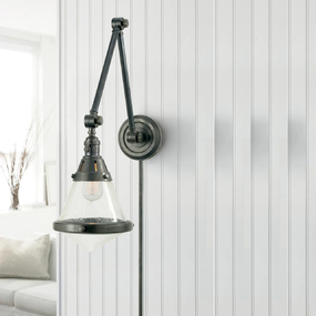 Gale Swing Arm Plug-in Wall Sconce