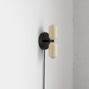 Up Down Plug-In Wall Sconce