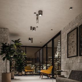 Urban Flush Mount Ceiling Light