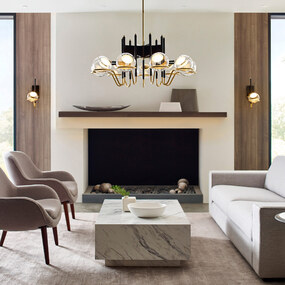 Crosby Chandelier by Visual Comfort Modern