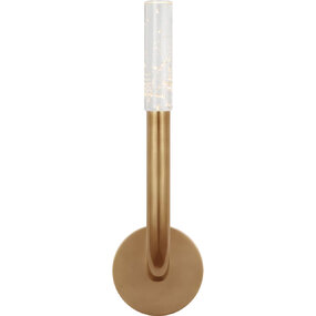Rousseau Curved Tube Wall Sconce