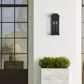 Linear Lantern Outdoor Wall Sconce