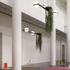 Palma Linear Pendant by Vibia