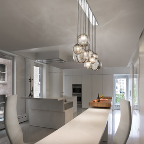 Puppet Linear Multi Light Pendant by Vistosi