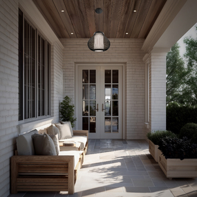 Poppin Color-Select Outdoor Pendant by WAC Lighting