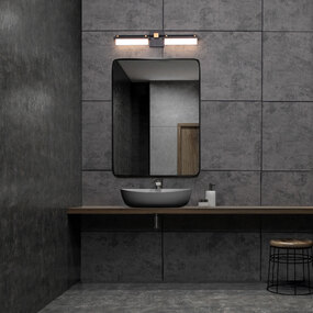 Two Fold Bathroom Vanity Light