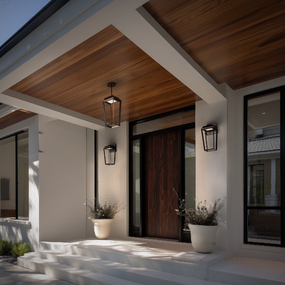 Levee Outdoor Wall Light by WAC Lighting