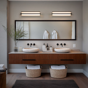 Shard Color-Select Bathroom Vanity Light