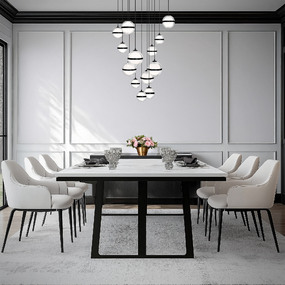 Cyllindra Square Color-Select Multi-Light Pendant