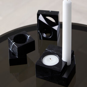 Jeu De Des No. 3 Candle Holder