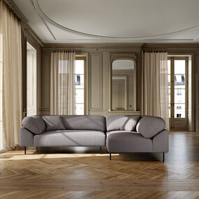 Collar Open End Sofa by Woud Design