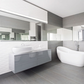 Slim Nightstick Bathroom Vanity Light