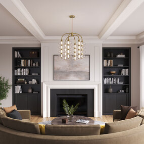 Bollavino Chandelier by Minka Lavery