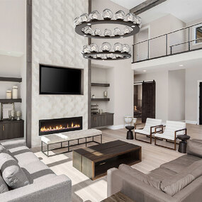 Luna Tiered Chandelier